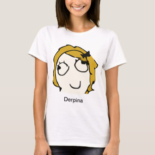 T-shirt Chemise de Derpina Meme (blond)