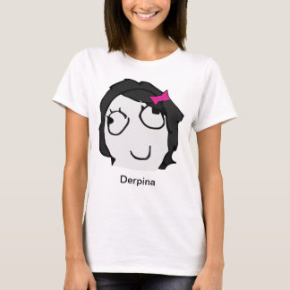 T-shirt Chemise de Derpina Meme (noir)