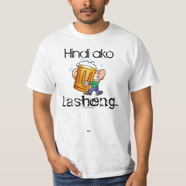 T-shirt Chemise de "Di Ako Laseng" Pinoy (Devant)