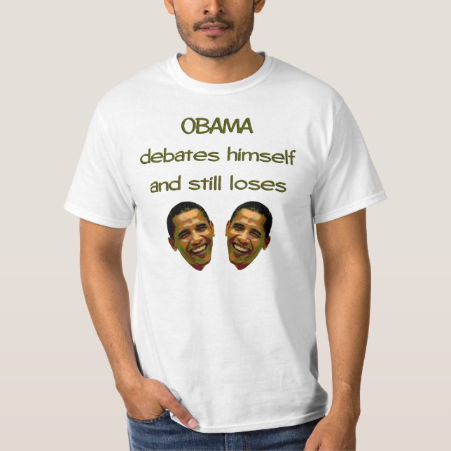 T-shirt Chemise de discussion d'Obama (Devant)