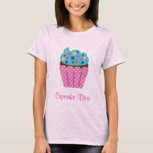 T-shirt Chemise de diva de petit gâteau