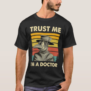 T-shirt Chemise de docteur de la peste Steampunk médiéval
