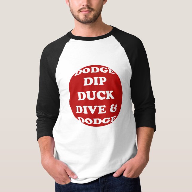 T-shirt Chemise de Dodgeball (Devant)
