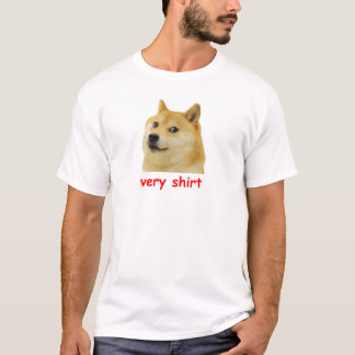 T-shirt Chemise de doge - wouah très chemise