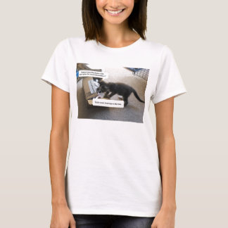 T-shirt Chemise de Domination Mondiale Chat