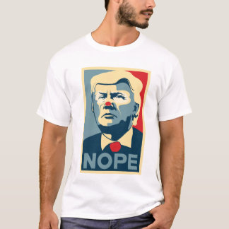 T-shirt Chemise de Donald Trump "NOPE"