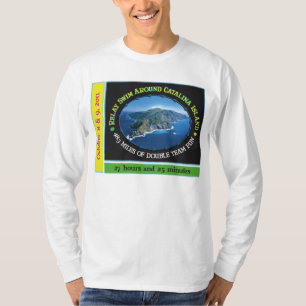T-shirt Chemise de douille de bain de relais d'île de