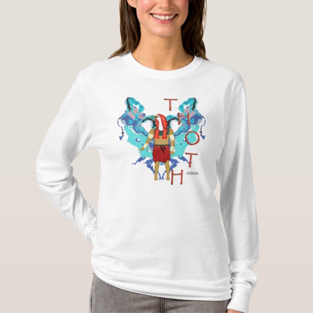 T-shirt Chemise de douille de dames de Thoth longue (Devant)