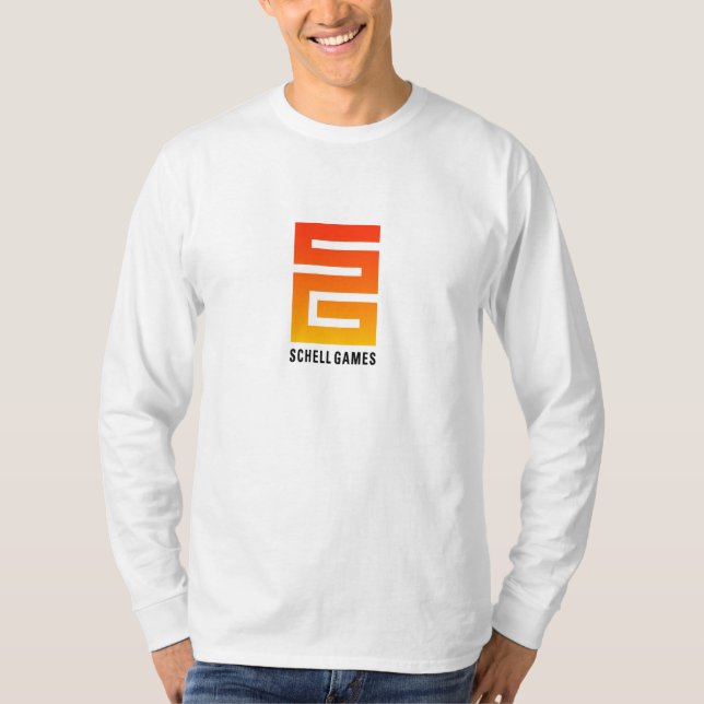 T-shirt Chemise de douille de jeux de Schell longue (Devant)