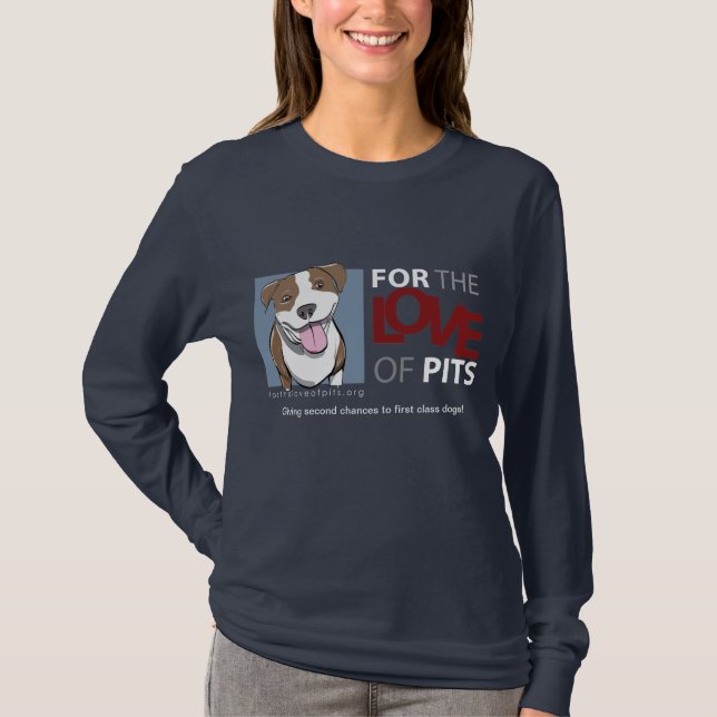 T-shirt Chemise de douille du FTLOP des dames longue (Devant)