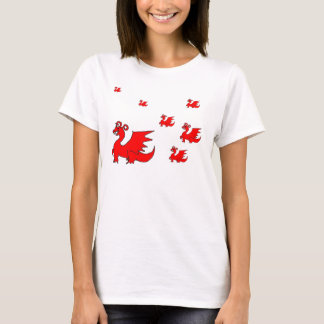 T-shirt Chemise de dragon