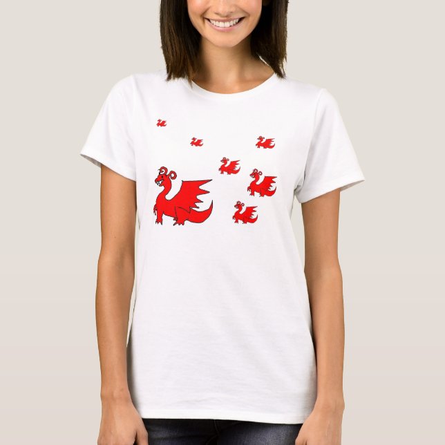 T-shirt Chemise de dragon (Devant)