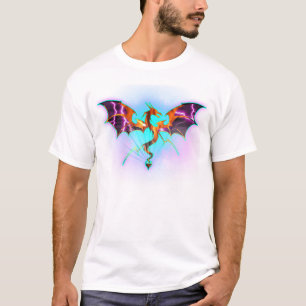T-shirt Chemise de dragon
