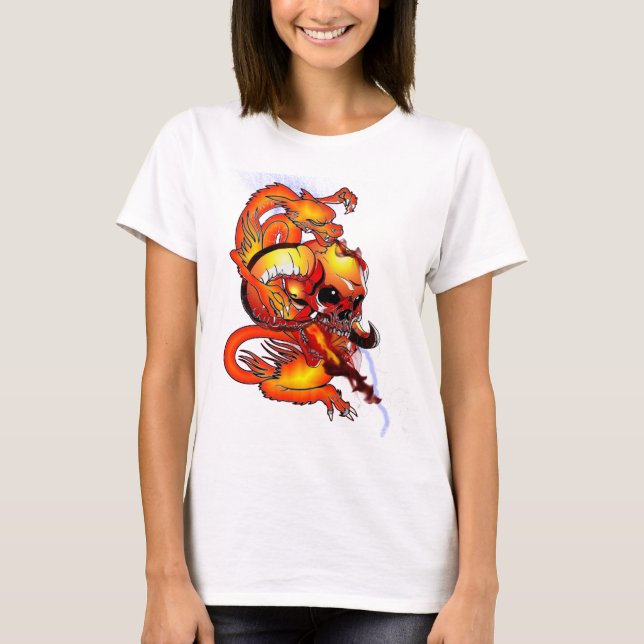 T-shirt Chemise de dragon (Devant)