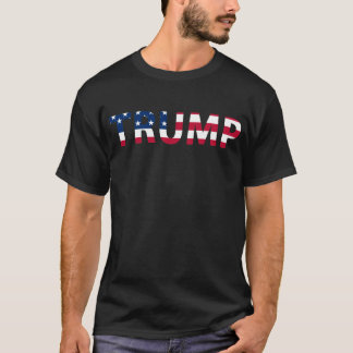 T-SHIRT CHEMISE DE DRAPEAU AMÉRICAIN DE L'ATOUT 2016