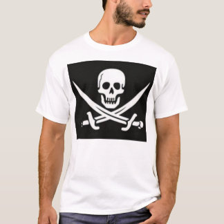 T-shirt Chemise de drapeau de pirate