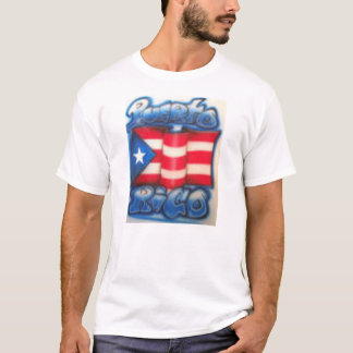 T-shirt Chemise de drapeau de Puert Rican
