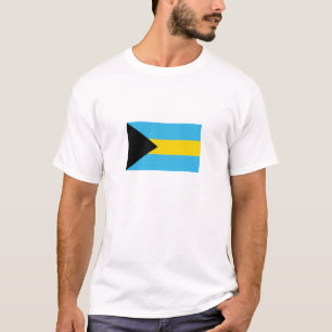 T-shirt chemise de drapeau des Bahamas
