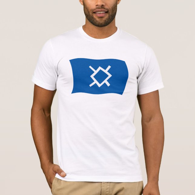 T-shirt Chemise de drapeau des Cheyennes du Nord (Devant)
