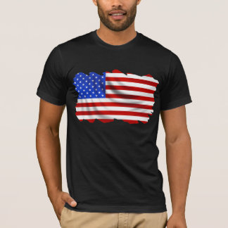 T-shirt Chemise de drapeau des Etats-Unis