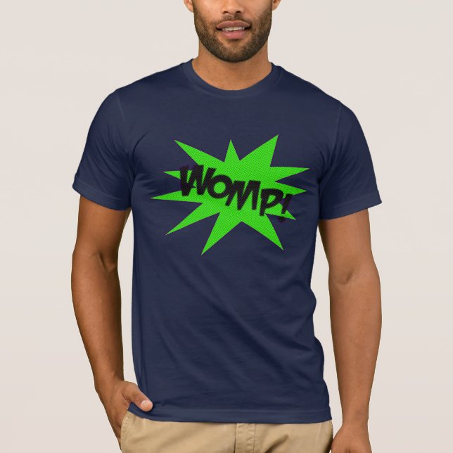 T-shirt Chemise de Dubstep Womp (Devant)