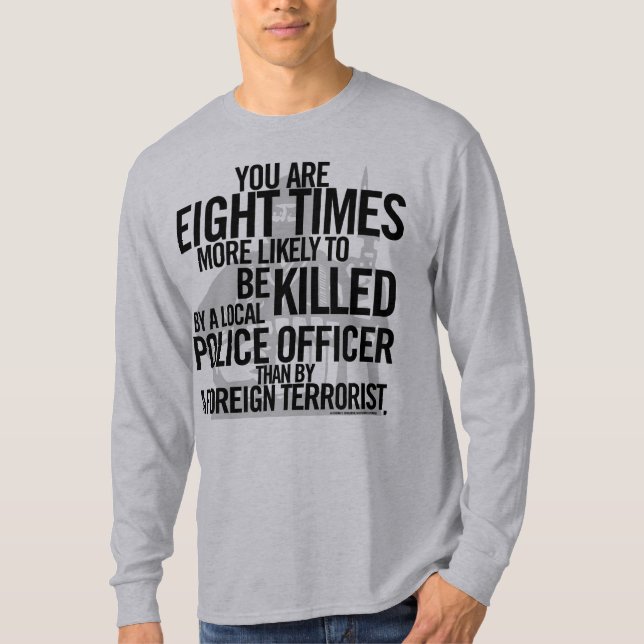 T-shirt Chemise de faits de terrorisme (Devant)