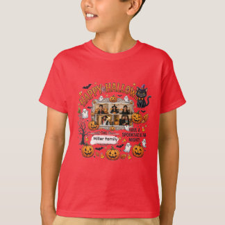 T-shirt Chemise de famille personnalisée Joyeux Halloween
