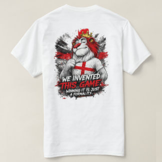 T-shirt Chemise de fan de football d'Angleterre Inventé le