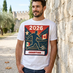 T-shirt Chemise de fan de football personnalisée Coupe du