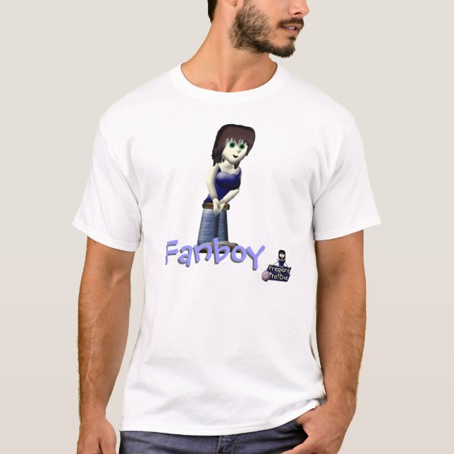 T-shirt Chemise de Fanboy de PTD "Manda" (Devant)