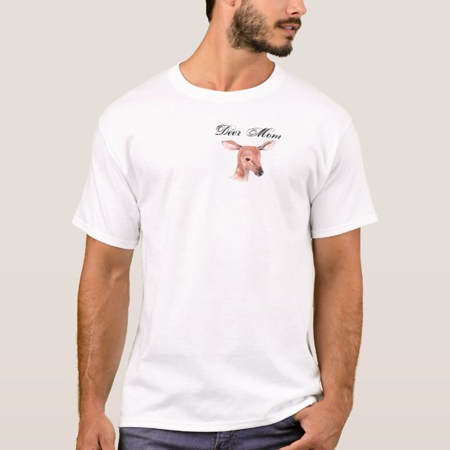 T-shirt Chemise de faon (Devant)
