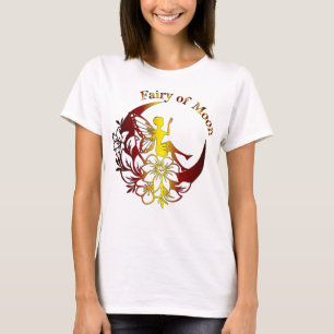 T-shirt Chemise de femmes de fée de lune