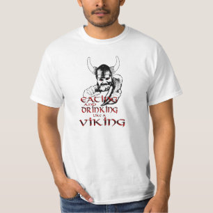 T-shirt Chemise de festin de Viking