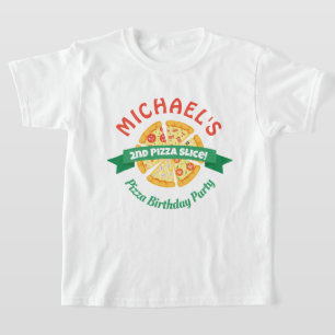 T-shirt Chemise de fête d'anniversaire Pizza
