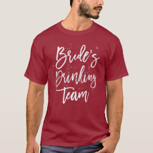 T-shirt Chemise de fête de bachelorette de l'équipe de boi