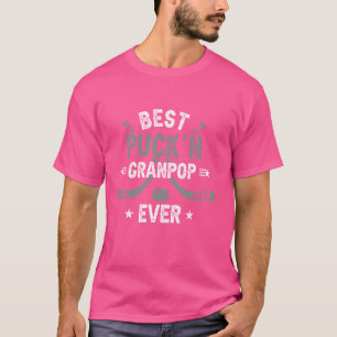 T-shirt Chemise de Fête des pères amusante Meilleur Puck'n