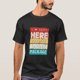 T-shirt Chemise de fête drôle de vacances en croisière buv