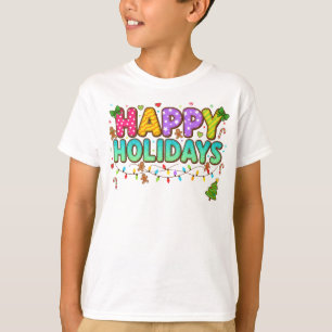 T-shirt "Chemise de fêtes Lueur de Pain d'épice"