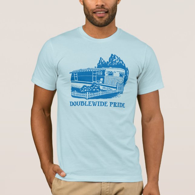 T-shirt Chemise de fierté de Doublewide (Devant)