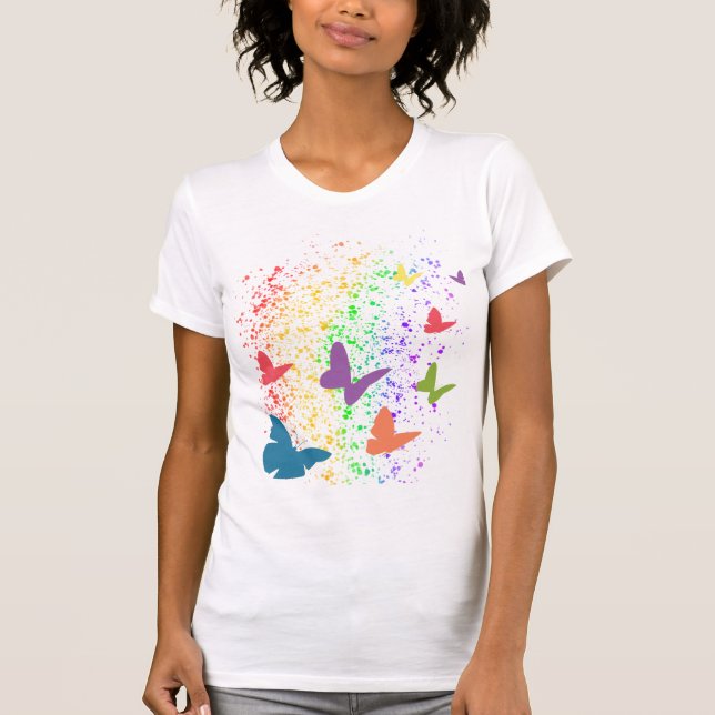 T-shirt chemise de fierté subtile (Devant)