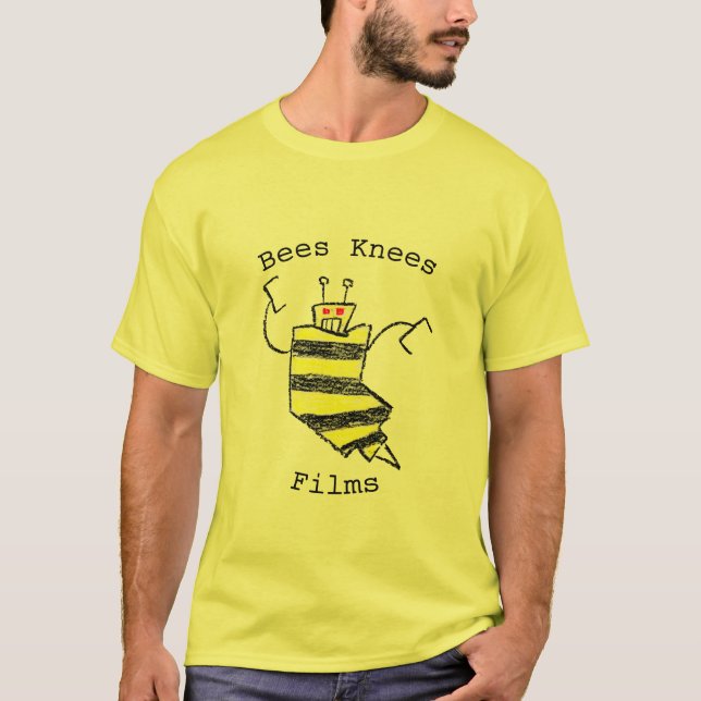T-shirt Chemise de films de genoux d'abeilles (Devant)