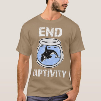 T-shirt Chemise de fin de captivité - Libérez les baleines