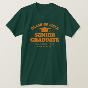 T-shirt Chemise de fin d'études secondaires pour les diplô