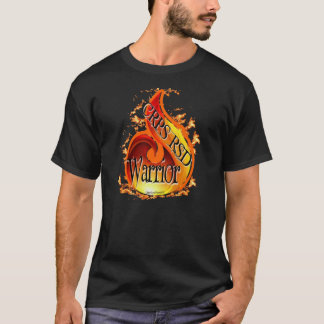 T-shirt Chemise de flamme de guerrier de CRPS/RSD