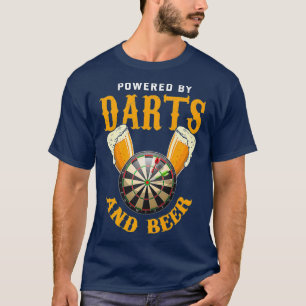 T-shirt Chemise de fléchettes amusante Amateur de bière Ci