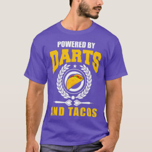 T-shirt Chemise de fléchettes Funny Taco Lover Citation de