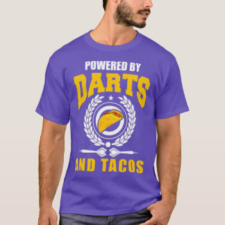 T-shirt Chemise de fléchettes Funny Taco Lover Citation de