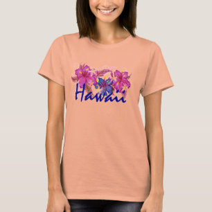 T-shirt Chemise de fleur de ketmie d'Hawaï