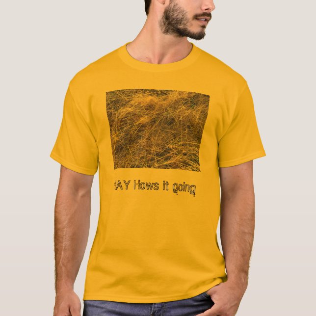 T-SHIRT CHEMISE DE FOIN (Devant)