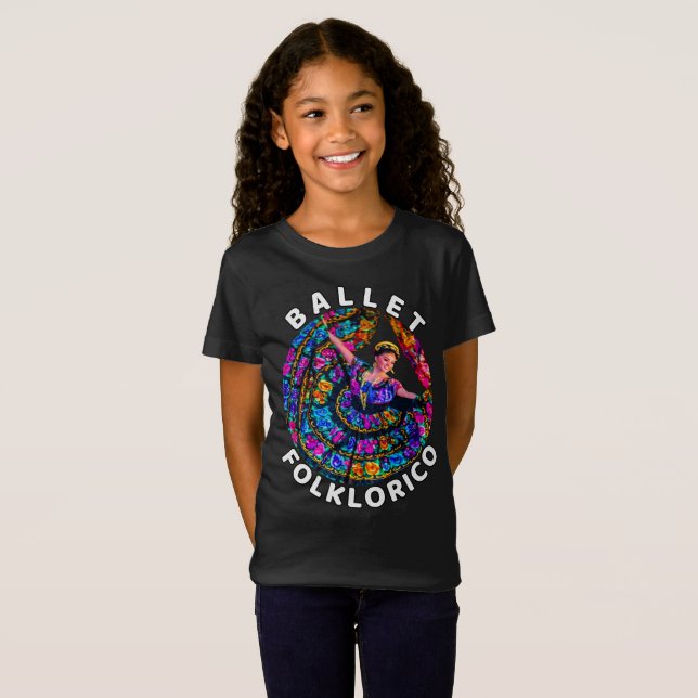 T-Shirt Chemise de folklorico de ballet (Devant entier)